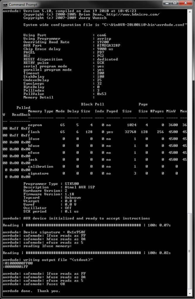 Quick Tip: Reading Fuse Bits in an Arduino - Shawn Hymel