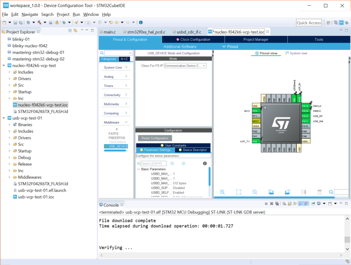 Stm32 virtual com port driver windows 7 не устанавливается