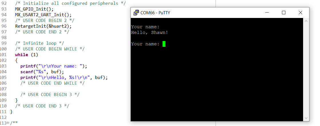 Printing 'Hello World' Using Printf in Embedded C Programming