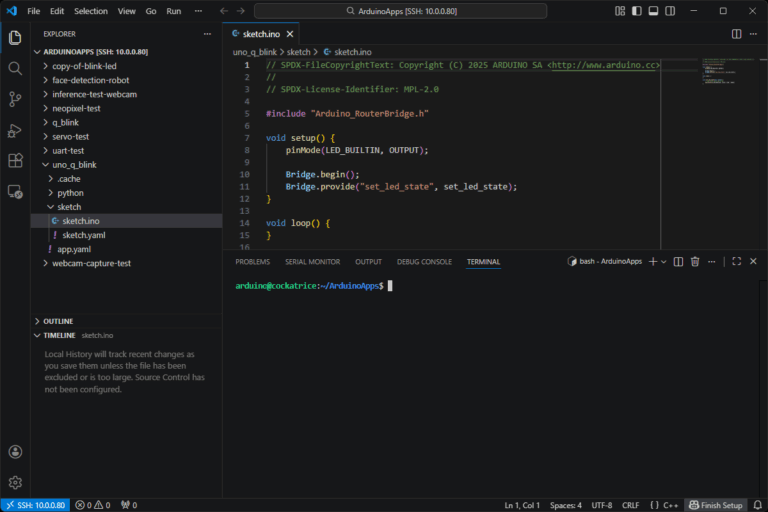 How to Use the Command Line (CLI) With the Arduino UNO Q - Shawn Hymel